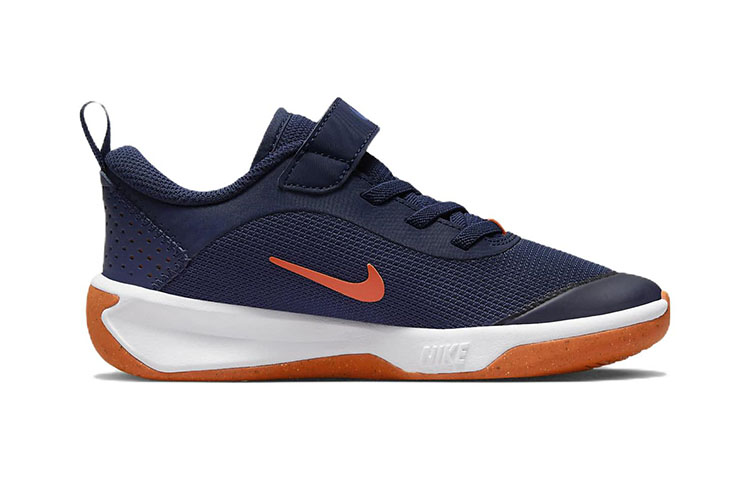 Order (Preschool) Nike Omni Multi-Court 'Midnight Navy Safety Orange' DM9026-400