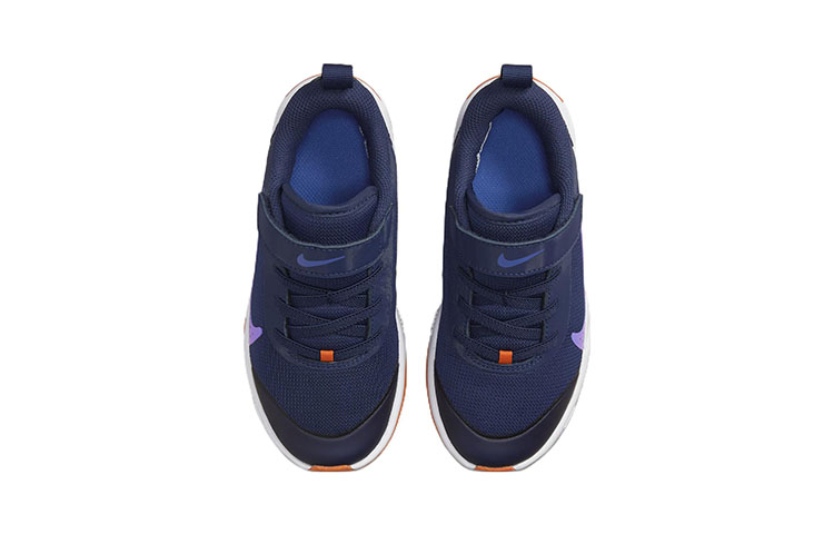 Shop (Preschool) Nike Omni Multi-Court 'Midnight Navy Safety Orange' DM9026-400