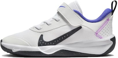 (Preschool) Nike Omni Multi-Court 'White Dark Obsidian' DM9026-104 (Preschool) Nike Omni Multi-Court 'White Dark Obsidian' DM9026-104