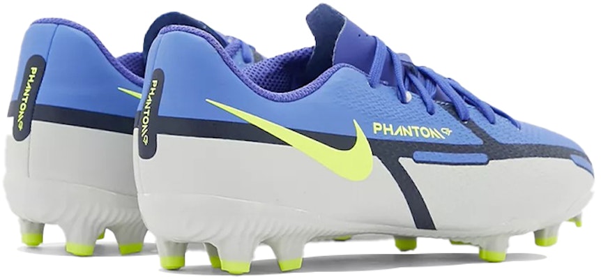 兒童 Nike Phantom GT2 Academy FG/MG 足球鞋 藍灰色 Lookbook 兒童 Nike Phantom GT2 Academy FG/MG 足球鞋 藍灰色