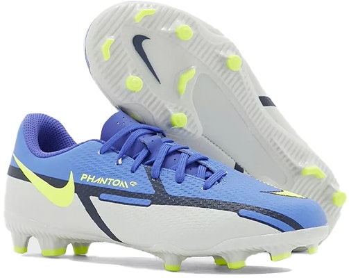 兒童 Nike Phantom GT2 Academy FG/MG 足球鞋 藍灰色 Shop 兒童 Nike Phantom GT2 Academy FG/MG 足球鞋 藍灰色