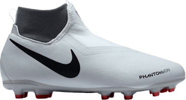 (Preschool) Nike Phantom Vision Academy FG MG 'Pure Platinum Crimson' AO3287-060 (Preschool) Nike Phantom Vision Academy FG MG 'Pure Platinum Crimson' AO3287-060