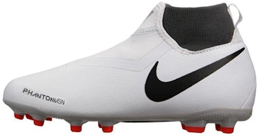 (Preschool) Nike Phantom Vision Academy FG MG 'Pure Platinum Crimson' AO3287-060 (Preschool) Nike Phantom Vision Academy FG MG 'Pure Platinum Crimson' AO3287-060