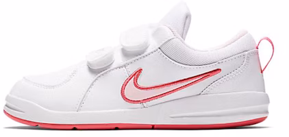 (Preschool) Nike Pico 4 PSV Sneakers White Prism Pink 'White Red' 454477-103 (Preschool) Nike Pico 4 PSV Sneakers White Prism Pink 'White Red' 454477-103