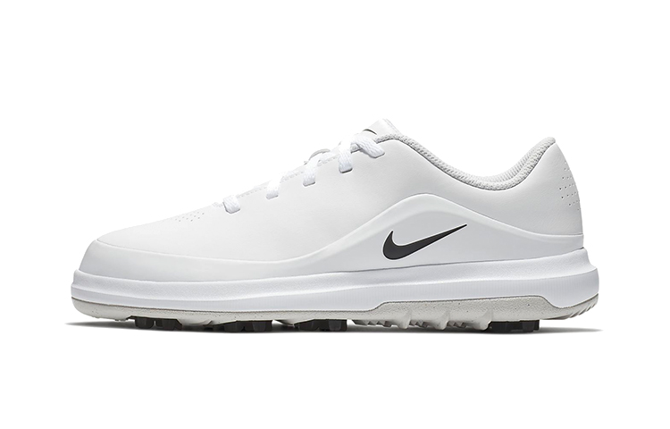 (Preschool) Nike Precision Golf Shoes 'White Black Metallic Silver' 909251-100