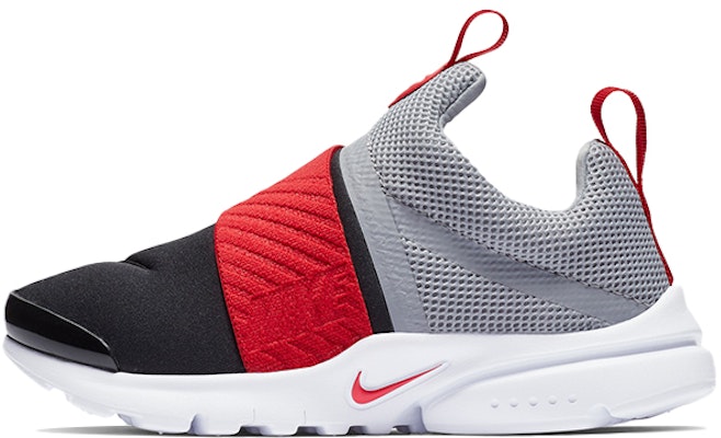 Nike presto extreme hot sale red and black