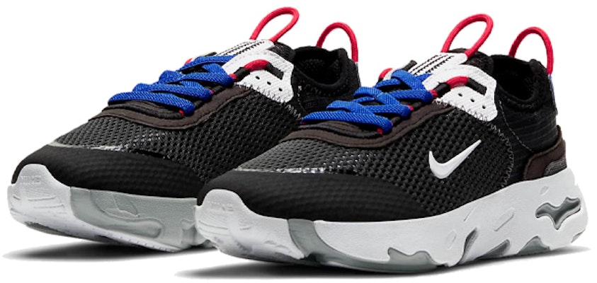 (Preschool) Nike React Live /Blue/Red 'Black' CW1621-002 Lookbook (Preschool) Nike React Live /Blue/Red 'Black' CW1621-002
