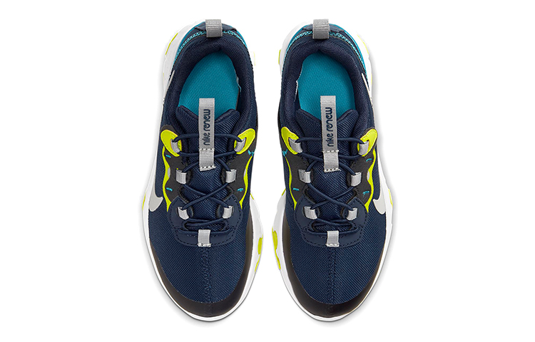 Lookbook 中童 Nike Renew Element 55 低筒 兒童跑步鞋 藍白黃