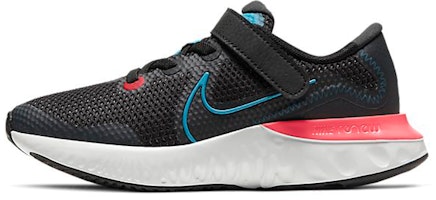(Preschool) Nike Renew Run Black Laser Blue CT1436-090 (Preschool) Nike Renew Run Black Laser Blue CT1436-090