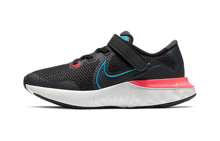Buy (PS) Nike Renew Run Hitam Laser Biru CT1436-090