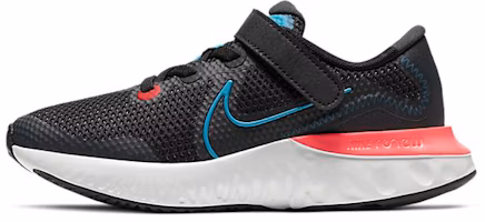 (Preschool) Nike Renew Run Black Laser Blue CT1436-090 (Preschool) Nike Renew Run Black Laser Blue CT1436-090