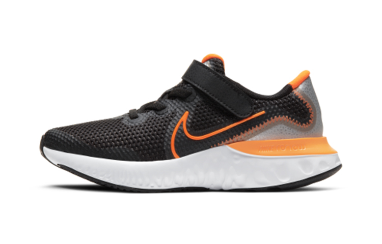 Buy (PS) Nike Renew Run Hitam Total Oranye CT1436-001