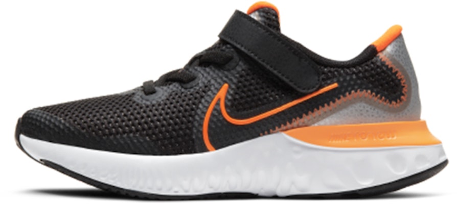 (Preschool) Nike Renew Run Black Total Orange CT1436-001 Buy (Preschool) Nike Renew Run Black Total Orange CT1436-001