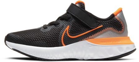 (Preschool) Nike Renew Run Black Total Orange CT1436-001 (Preschool) Nike Renew Run Black Total Orange CT1436-001