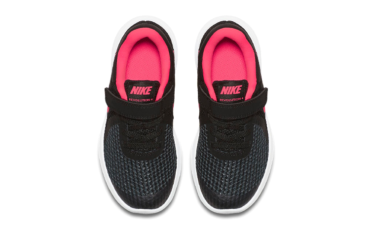 Lookbook (PS) 나이키 레볼루션 4 레드/블랙 (Nike ㄹㄹ루션4 레/블) 943307-004