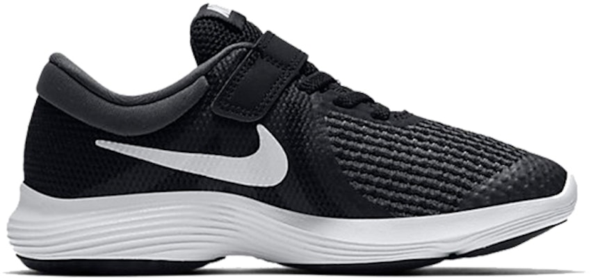 中童 Nike REVOLUTION 4 魔術貼運動 抗磨損減震 低筒 兒童跑步鞋 黑白 Order 中童 Nike REVOLUTION 4 魔術貼運動 抗磨損減震 低筒 兒童跑步鞋 黑白