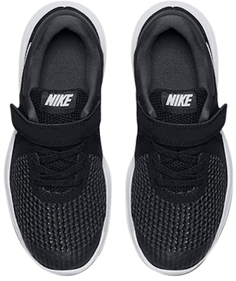 中童 Nike REVOLUTION 4 魔術貼運動 抗磨損減震 低筒 兒童跑步鞋 黑白 Shop 中童 Nike REVOLUTION 4 魔術貼運動 抗磨損減震 低筒 兒童跑步鞋 黑白