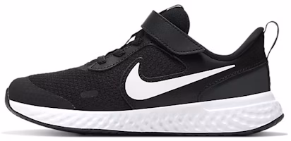 (Preschool) Nike Revolution 5 'Black White' BQ5672-003 (Preschool) Nike Revolution 5 'Black White' BQ5672-003