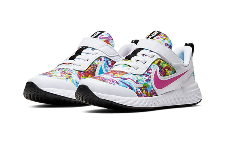 (PS) Nike Revolution 5 Fable 'White Multicolor' 圖 3
