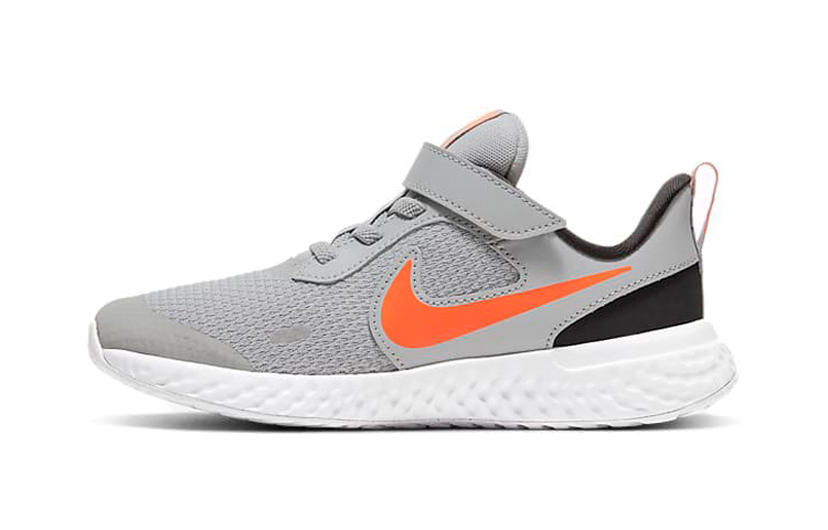 (PS) Nike Revolution 5 'Gray Orange Black'