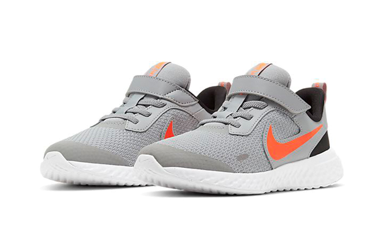 (PS) Nike Revolution 5 'Gray Orange Black' 圖 3