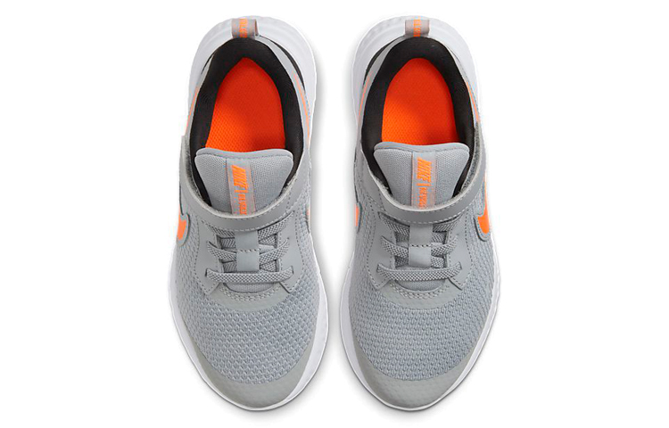 (PS) Nike Revolution 5 'Gray Orange Black' 圖 4