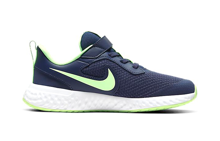 (PS) Nike Revolution 5 'Navy Green Neon' 圖 2