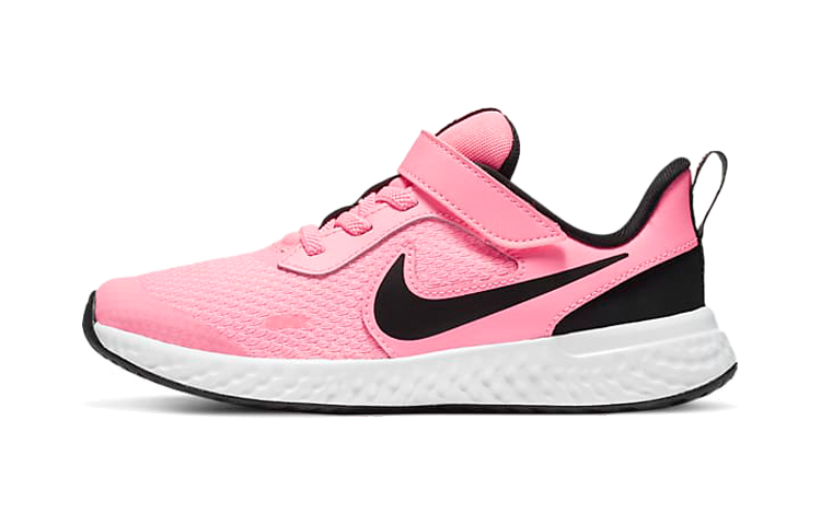 Buy (PS) 耐克Revolution 5粉色/黑色 BQ5672-602