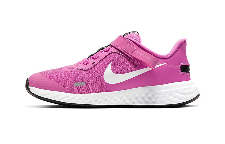 (PS) Nike Revolution 5 FlyEase 'Active Fuchsia'