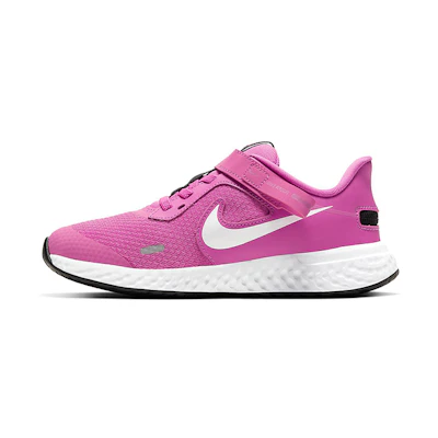 (PS) Nike Revolution 5 FlyEase 'Active Fuchsia'