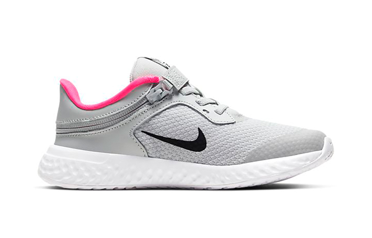 (PS) Nike Revolution 5 FlyEase 'Grey Black Pink' 圖 2
