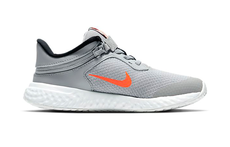 (PS) Nike Revolution 5 FlyEase 'Grey Orange' 圖 2
