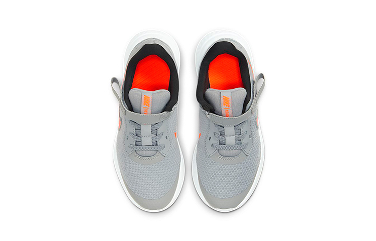 (PS) Nike Revolution 5 FlyEase 'Grey Orange' 圖 4