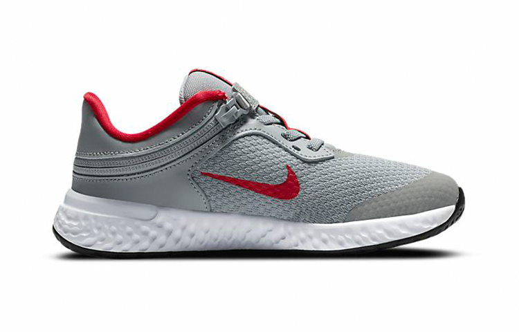 (PS) Nike Revolution 5 FlyEase 'Grey Red' 圖 2