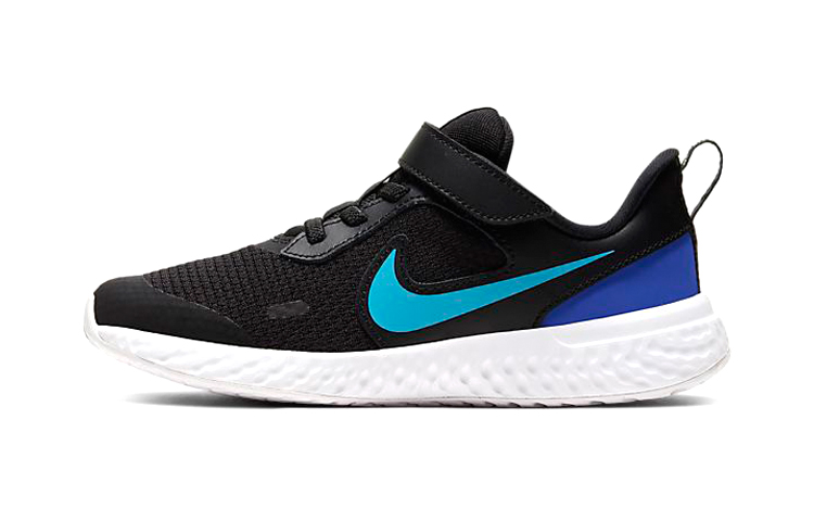 (PS) Nike Revolution 5 Little ' Shoe 'Black Blue'