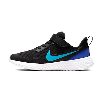 (PS) Nike Revolution 5 Little ' Shoe 'Black Blue'
