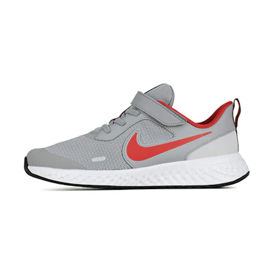 (PS) Nike Revolution 5 Low-Top Grey/Red