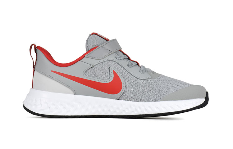 (PS) Nike Revolution 5 Low-Top Grey/Red 圖 2