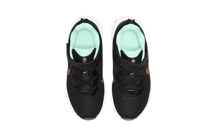 (PS) Nike Revolution 6 'Black Gold Green' 圖 4