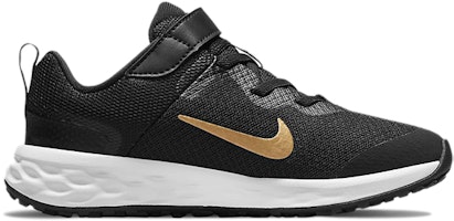 BP幼童 Nike Revolution 6 低筒跑步鞋 黑金 環保回收材料 Order BP幼童 Nike Revolution 6 低筒跑步鞋 黑金 環保回收材料