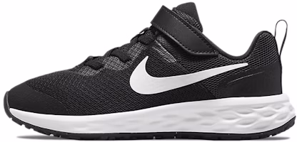 (Preschool) Nike Revolution 6 'Black White' DD1095-003 (Preschool) Nike Revolution 6 'Black White' DD1095-003