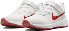 Lookbook 中童 Nike REVOLUTION 6 減震防滑 低幫 兒童跑步鞋 白紅