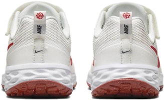 中童 Nike REVOLUTION 6 減震防滑 低幫 兒童跑步鞋 白紅 Shop 中童 Nike REVOLUTION 6 減震防滑 低幫 兒童跑步鞋 白紅