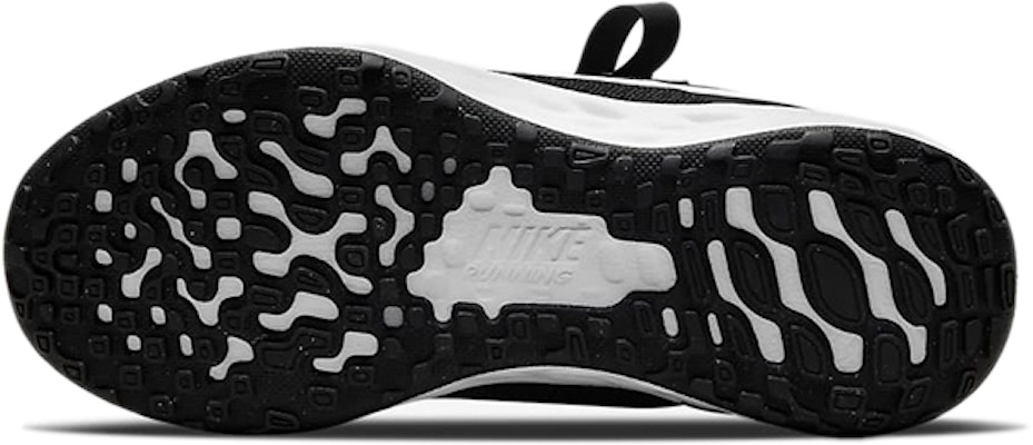 (PS) Nike Revolution 6 FlyEase 'Negro Blanco' DD1114-003 Details for (PS) Nike Revolution 6 FlyEase 'Negro Blanco' DD1114-003