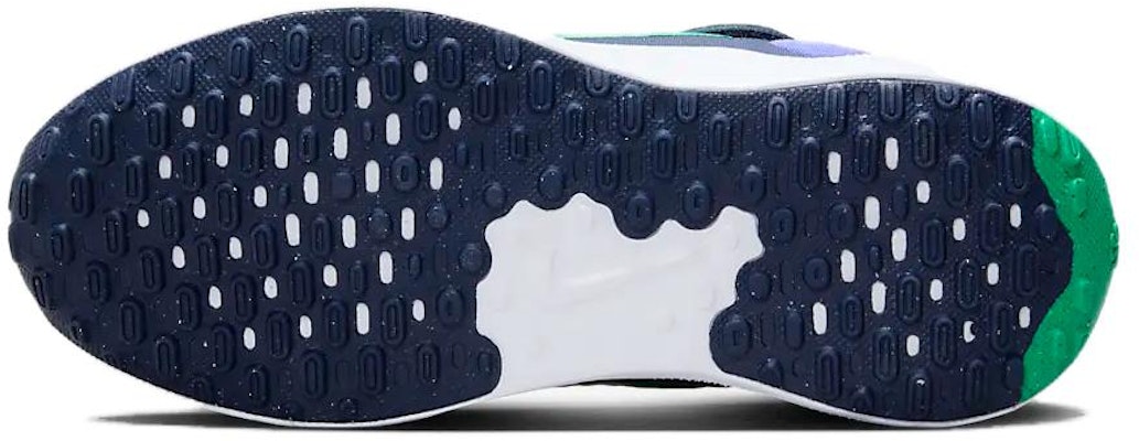 (Preschool) Nike Revolution 7 'Midnight Navy Stadium Green' FB7690-101 Lookbook (Preschool) Nike Revolution 7 'Midnight Navy Stadium Green' FB7690-101