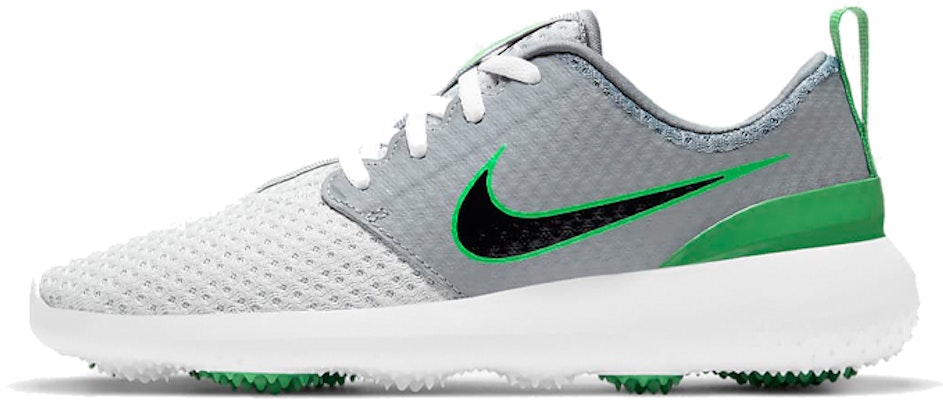 (Youth) Nike Roshe G Jr. Golf Shoe /Grey/Green 'White' 909250-009 Buy (Youth) Nike Roshe G Jr. Golf Shoe /Grey/Green 'White' 909250-009