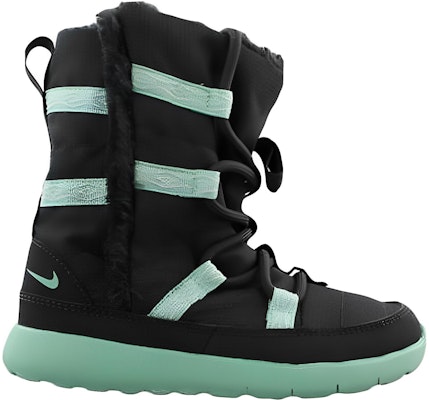 Nike Roshe One Hi Se 保暖防滑雪地靴 童鞋 黑綠 Order Nike Roshe One Hi Se 保暖防滑雪地靴 童鞋 黑綠