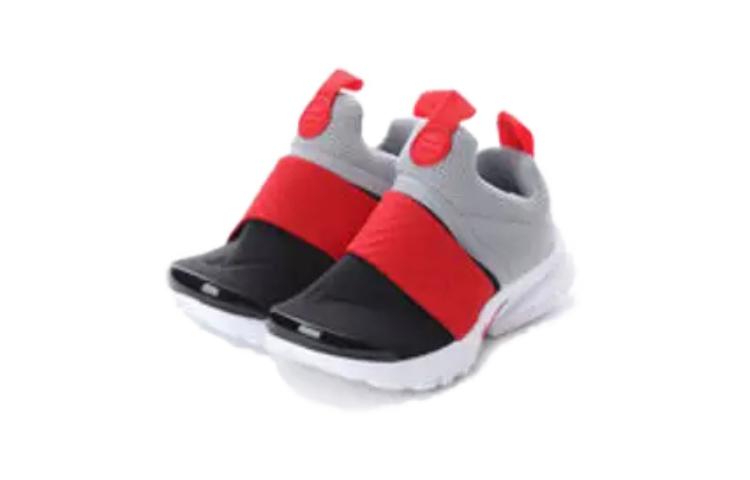 Lookbook 中童 Nike Presto Extreme RT BP 防滑耐磨 低筒 運動休閒鞋 黑灰紅