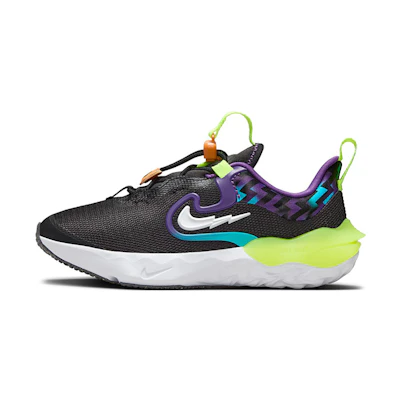(PS) Nike Run Flow 'Black Teal Nebula Volt'