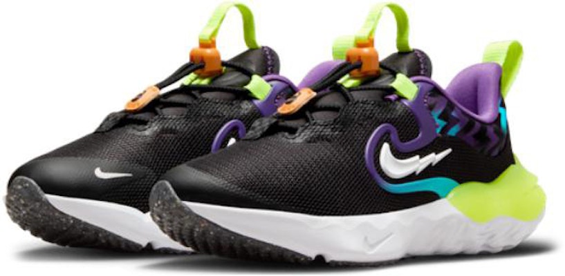 (PS) "Nike Run Flow 'Negro Verde Nebulosa Volt'" DZ4489-001 Order (PS) "Nike Run Flow 'Negro Verde Nebulosa Volt'" DZ4489-001